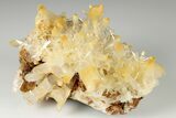 Stunning, Mango Quartz Crystal Cluster - Cabiche, Colombia #188377-1